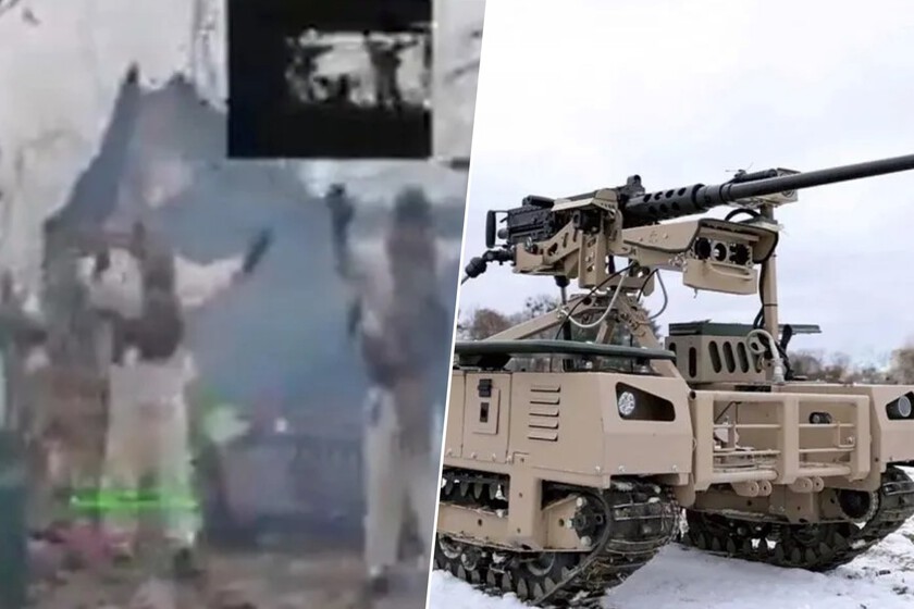 Tres rusos se rinden ante la cámara. Un escenario normal de las guerras, pero de ciencia ficción en Ucrania por el “soldado” que les apunta con sus armas

 – Tinta clara