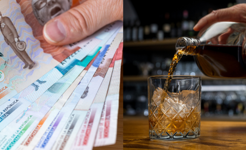 Así serían los precios del whisky y las bebidas espirituosas con un impuesto del 19%.

 – Tinta clara