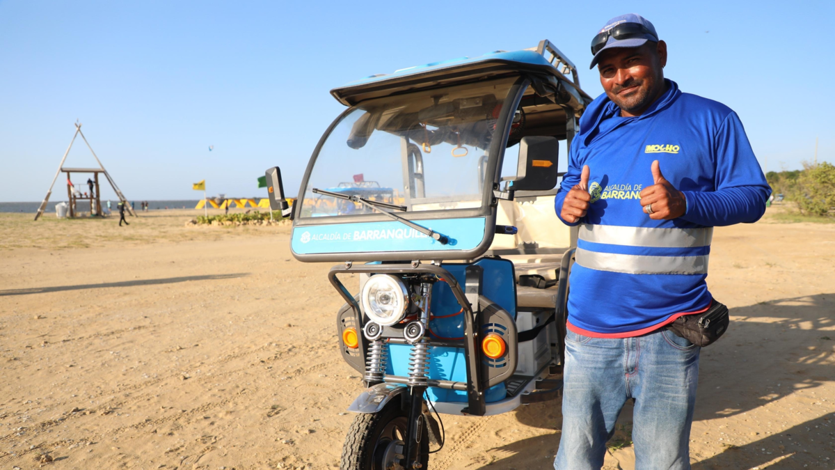 Puerto Mocho y un salto hacia la movilidad sustentable: estos son los 41 vehículos eléctricos entregados a bicitaxistas

 – Tinta clara