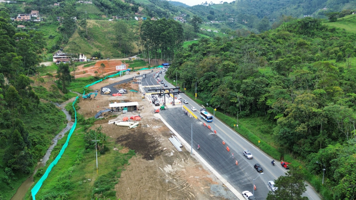 ampliación del Peaje de Amagá y adecuaciones al cierre de vías en esta vía del Suroeste

 – Tinta clara