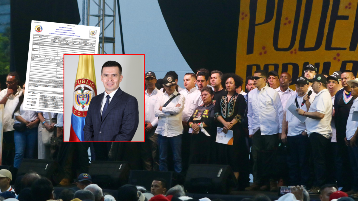 Se certificaron copias contra el director de custodia del penal de máxima seguridad de Itagüí por el ‘Tarimazo’ del presidente Petro en Medellín

 – Tinta clara