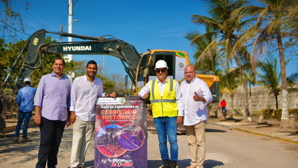Inician obras que mejorarán la movilidad en la Calle 30 y el Parque La Marina en el corazón del Centro Histórico

 – Tinta clara