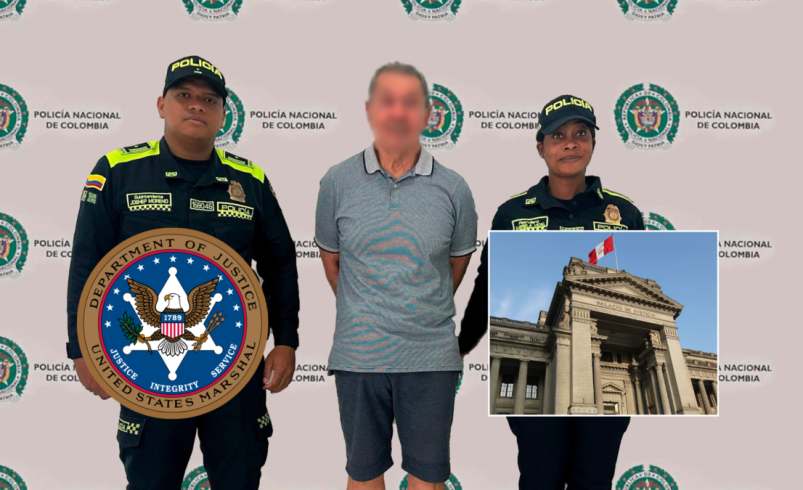 Estados Unidos participó en la operación.

 – Tinta clara