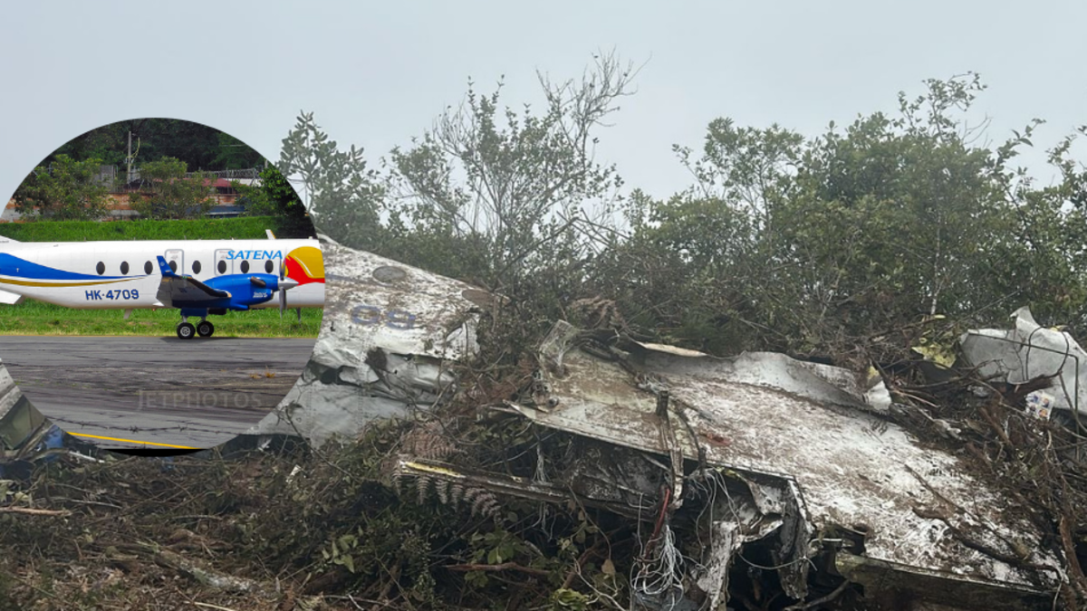 Revelan nuevos detalles de la grabadora de voz del avión Satena que se estrelló en Norte de Santander y dejó 15 muertos: ‘Poco a poco’

 – Tinta clara