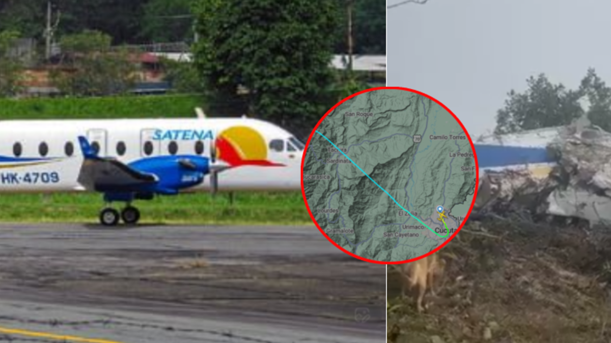 Ofrecen primeros detalles del avión de Satena que se estrelló en Norte de Santander con 15 personas a bordo: ‘Condiciones adversas permanentes’

 – Tinta clara