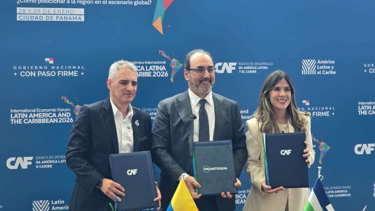 Banco de Desarrollo de América Latina, Gobierno de Antioquia y Proantioquia firmaron convenio por un millón de dólares para el desarrollo de Urabá

 – Tinta clara