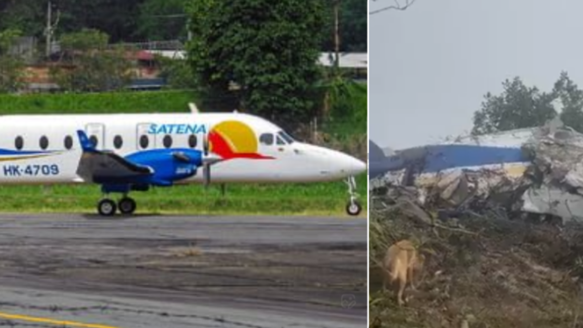 Se conocen detalles de los últimos segundos del avión Satena antes del fatal accidente en Norte de Santander que dejó 15 muertos: ‘Maniobra final’

 – Tinta clara
