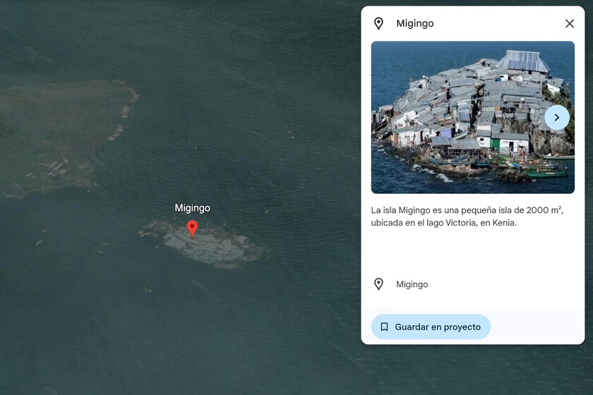 Migingo es una roca de hojalata donde viven 500 personas. También es el centro de la guerra más pequeña del mundo.

 – Tinta clara