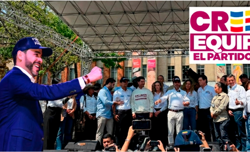 Creemos, el movimiento de ‘Fico’ Gutiérrez, oficializa en Medellín su apoyo a la candidatura presidencial de Abelardo de la Espriella

 – Tinta clara