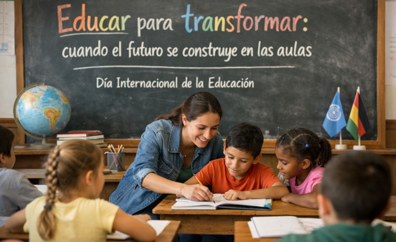 Educar para transformar: cuando el futuro se construye en las aulas – EXTRA

 – Tinta clara