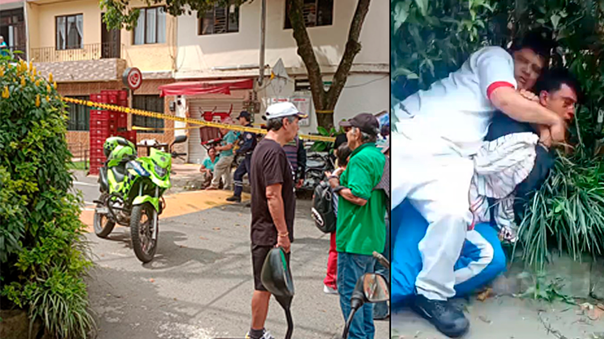 El sicario fue detenido por una pareja de la víctima

 – Tinta clara