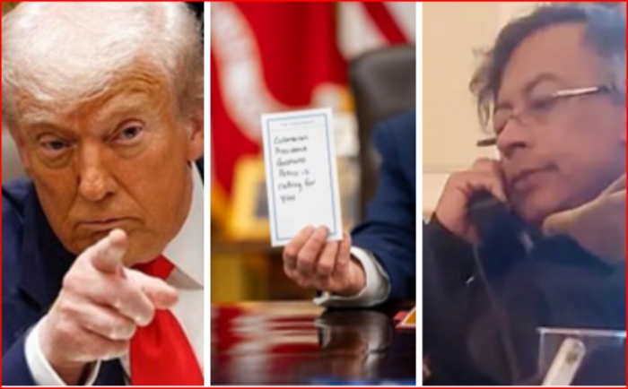 «Dios mío sabe cómo hace sus cosas»: Conversación Trump-Petro

 – Tinta clara