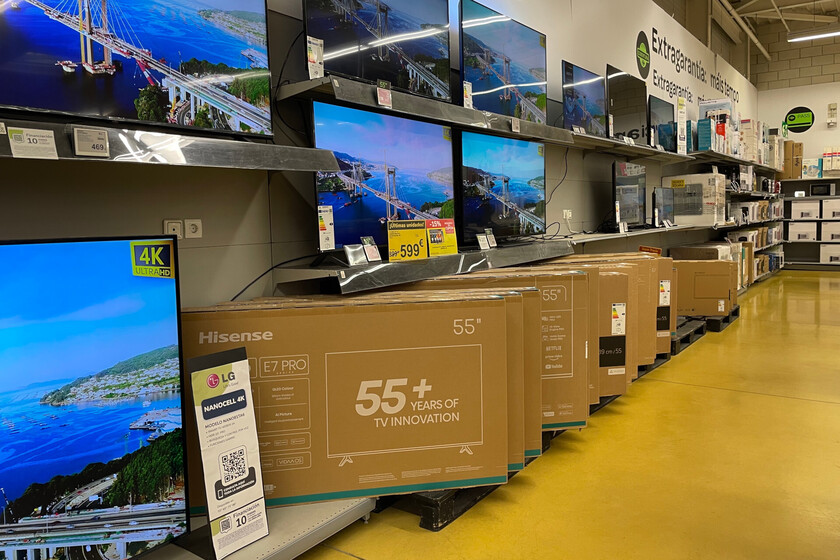 cinco televisores a precio outlet con cupones para futuras compras

 – Tinta clara