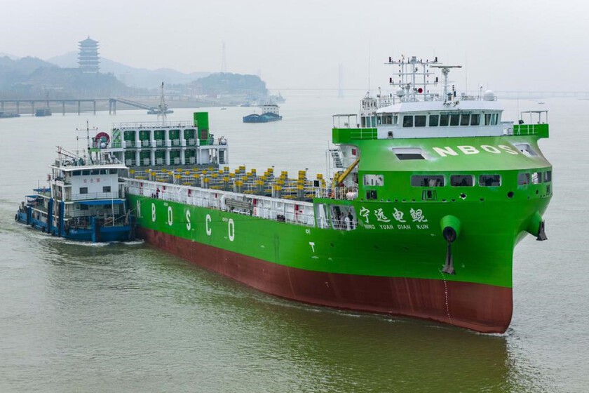 Por eso acaba de debutar un megabuque eléctrico de 10.000 toneladas

 – Tinta clara