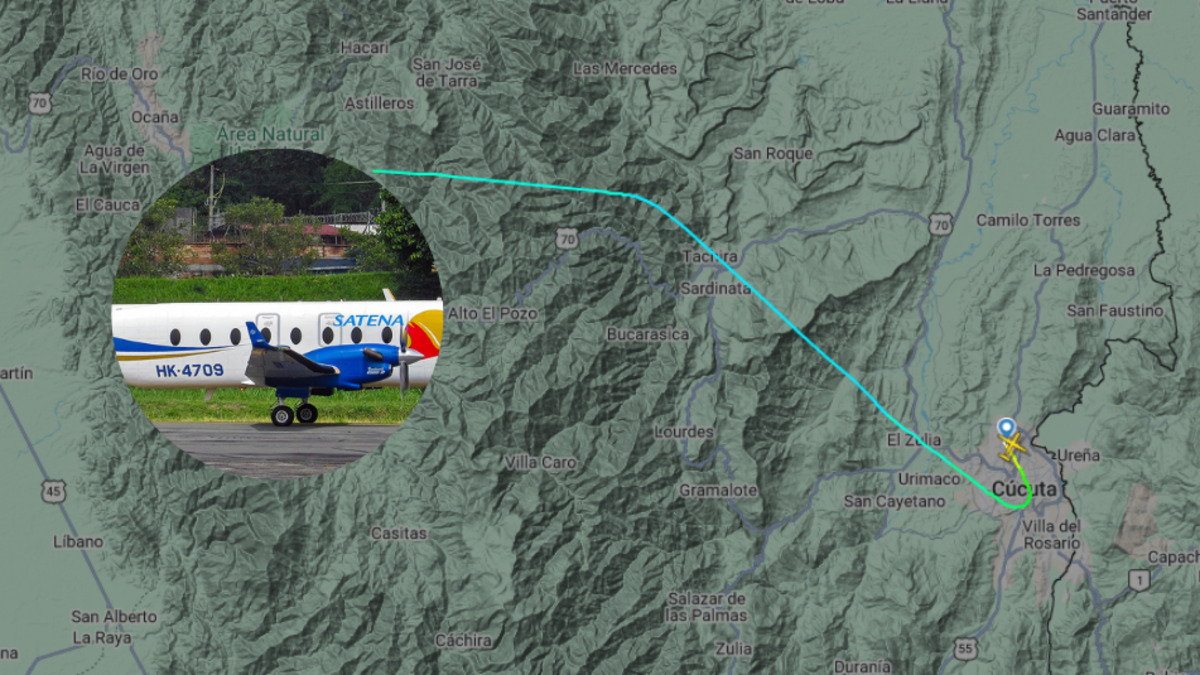 Esto dice el informe preliminar del accidente del avión Satena que cubría la ruta a Cúcuta

 – Tinta clara