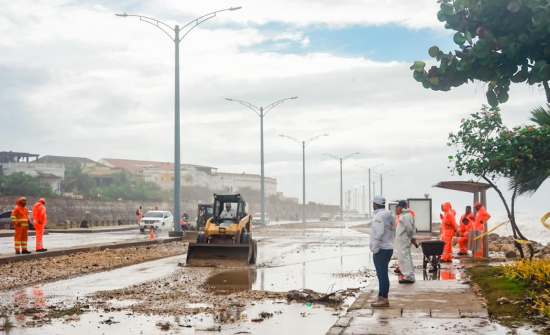 Ordenan cierre de todas las playas de Cartagena por frente frío que sacude la región Caribe con fuertes lluvias, vientos y oleaje

 – Tinta clara