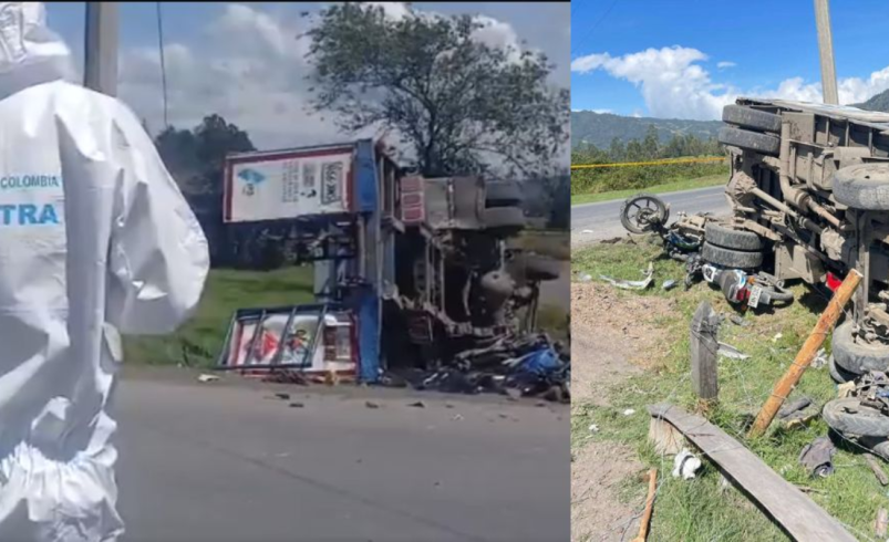 Tres muertos y cuatro heridos dejó grave accidente en vía a Simijaca

 – Tinta clara