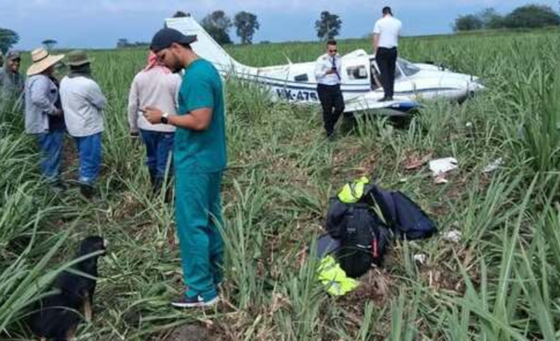 ¿Cómo evitó el piloto la tragedia al llegar al aeropuerto de Valle?

 – Tinta clara