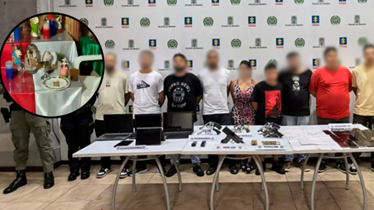 Caen sicarios en Medellín que utilizaban la brujería y la Santa Muerte para sus crímenes

 – Tinta clara