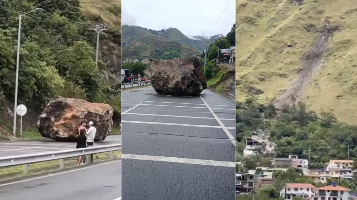 La caída de una piedra gigantesca en la Carretera Panamericana, en Nariño, estuvo cerca de provocar una gran tragedia: ‘Los milagros sí existen’

 – Tinta clara