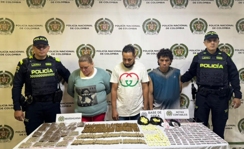 Capturan a familia que lideraba venta de droga

 – Tinta clara