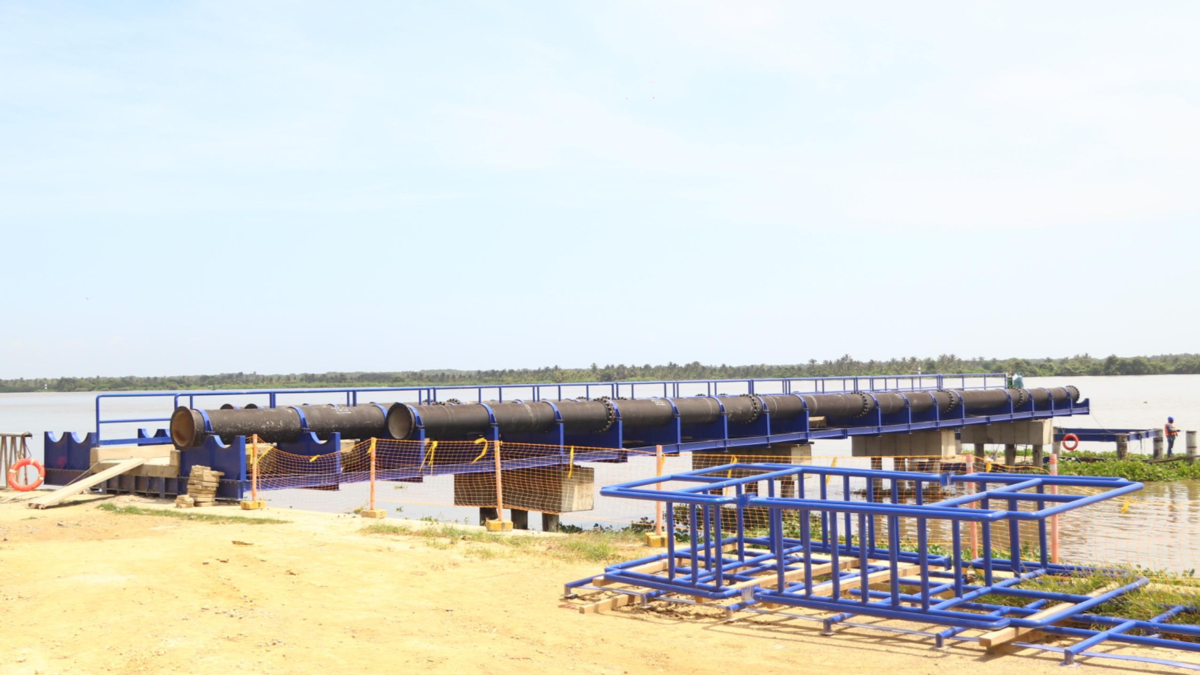 El acueducto que llevará agua del río Magdalena a 1,6 millones de personas avanza al 86%

 – Tinta clara