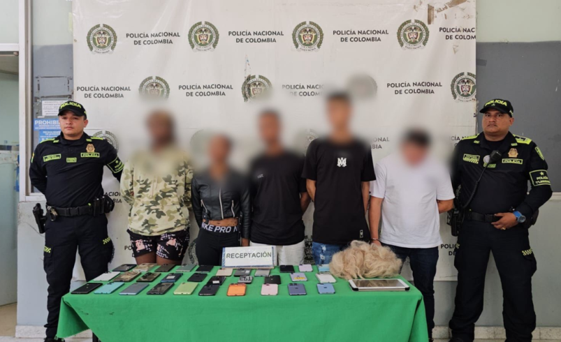 La Policía encontró 32 equipos

 – Tinta clara