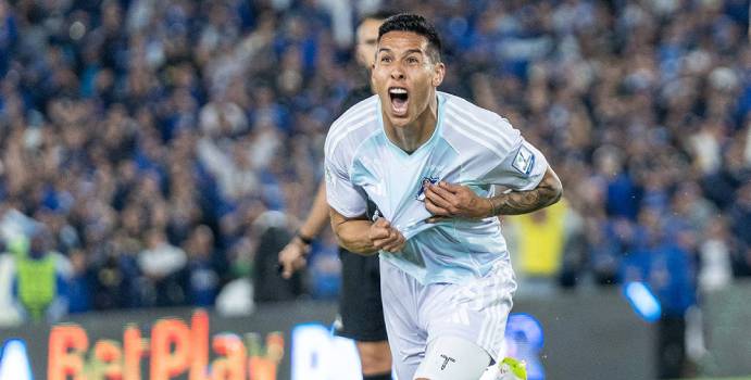 Mateo García habló de su primer gol con Millonarios

 – Tinta clara