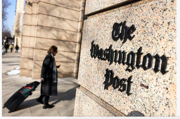 Despidos masivos en The Washington Post: un tercio de sus empleados abandonaron los medios – EXTRA

 – Tinta clara