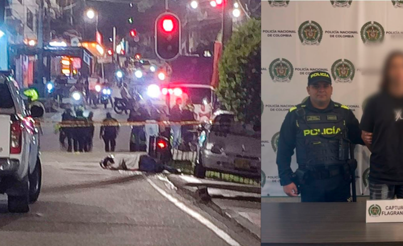 hubo un muerto y un capturado

 – Tinta clara