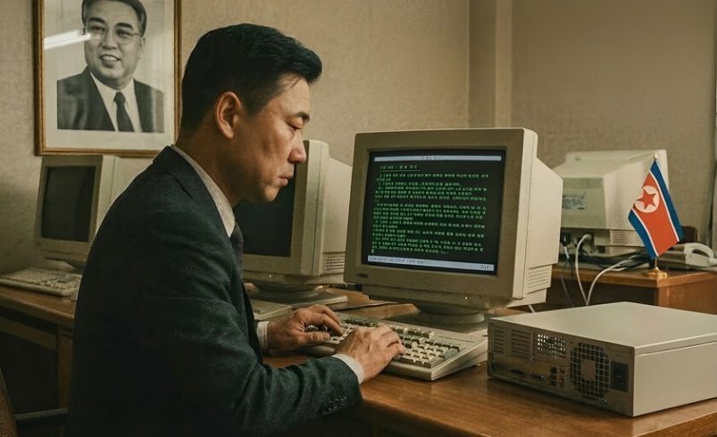 detrás está corea del norte

 – Tinta clara