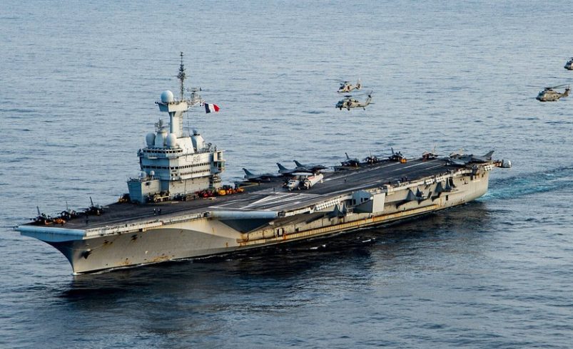 Francia estaba trasladando su portaaviones sin revelar su ubicación. Hasta que un corredor a bordo subió una actividad a Strava

 – Tinta clara