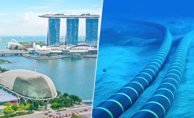 Singapur es el «corazón» oculto de Internet y las telecomunicaciones globales. Todo empezó con un árbol de allí.

 – Tinta clara