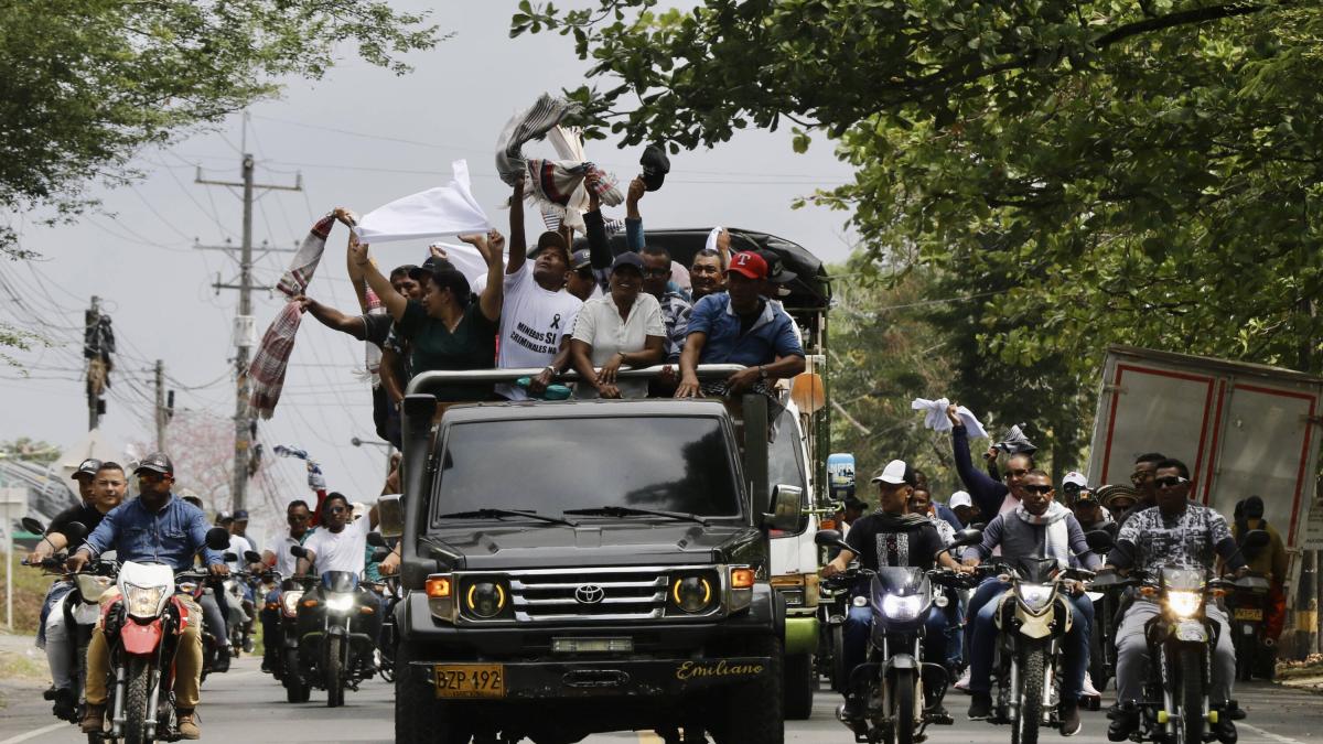 Toque de queda y medidas de seguridad

 – Tinta clara