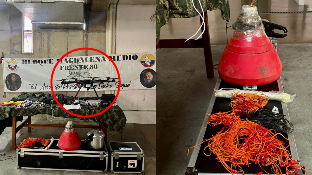 El Ejército incautó un dron y varios artefactos explosivos en el Norte

 – Tinta clara