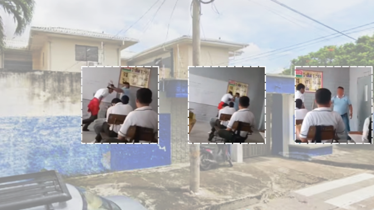 Estudiante agrede violentamente a profesora dentro de un aula en Barranquilla: las imágenes que desataron indignación y polémica

 – Tinta clara