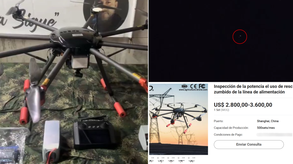 Modelos, precios y características de los artefactos terroristas utilizados por los disidentes.

 – Tinta clara