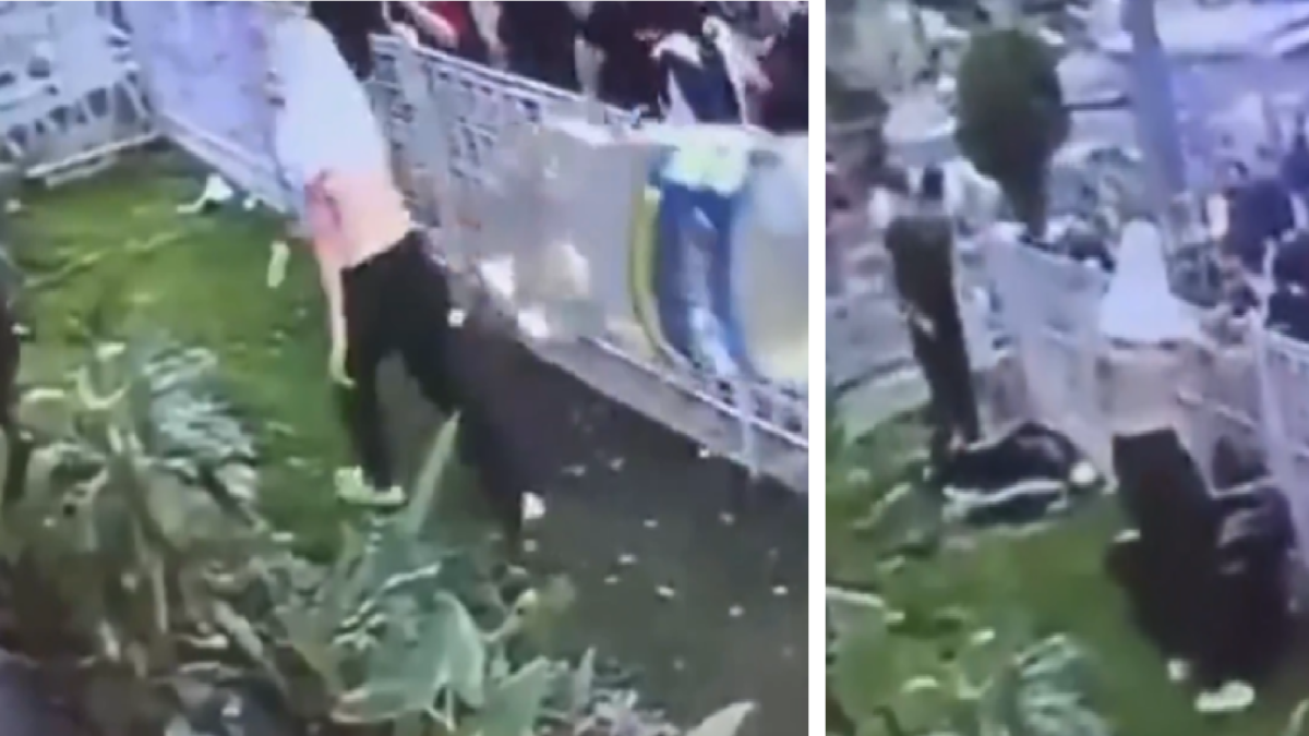 Atacan y vandalizan casa de campaña del candidato Abelardo de la Espriella en plena protesta en Bucaramanga

 – Tinta clara