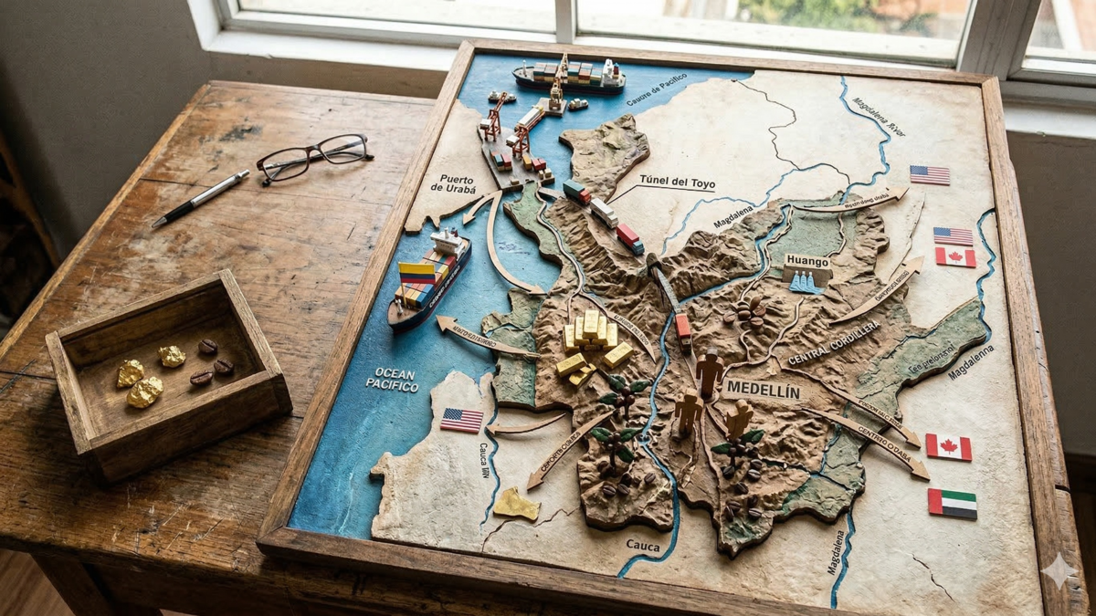 Crecimiento Económico de Antioquia 2025: Inversión, Exportaciones y Empresas

 – Tinta clara