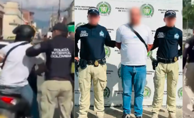 Capturan en el Valle del Cauca un colombiano con notificación roja de Interpol requerido en España por agresión sexual a una menor de edad

 – Tinta clara