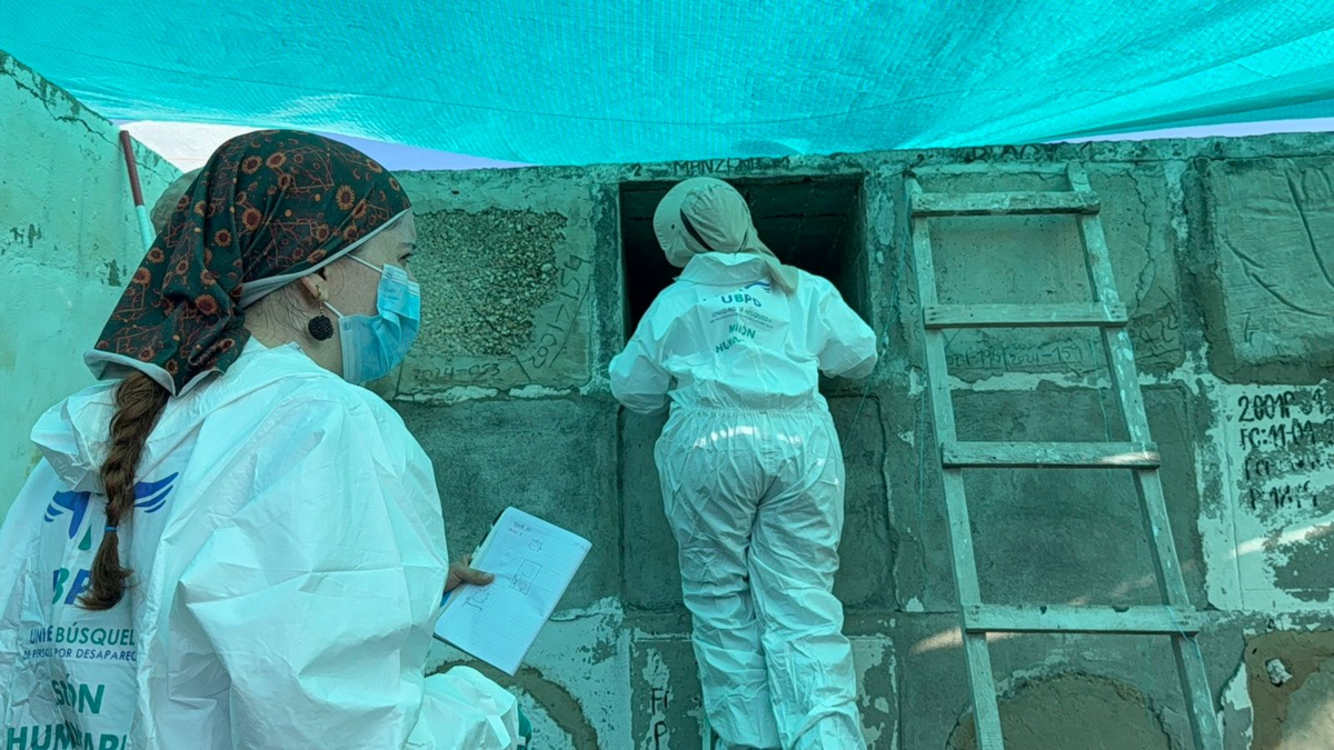 En cementerio central de Sincelejo buscan cuerpos de campesinos desaparecidos en los Montes de María

 – Tinta clara