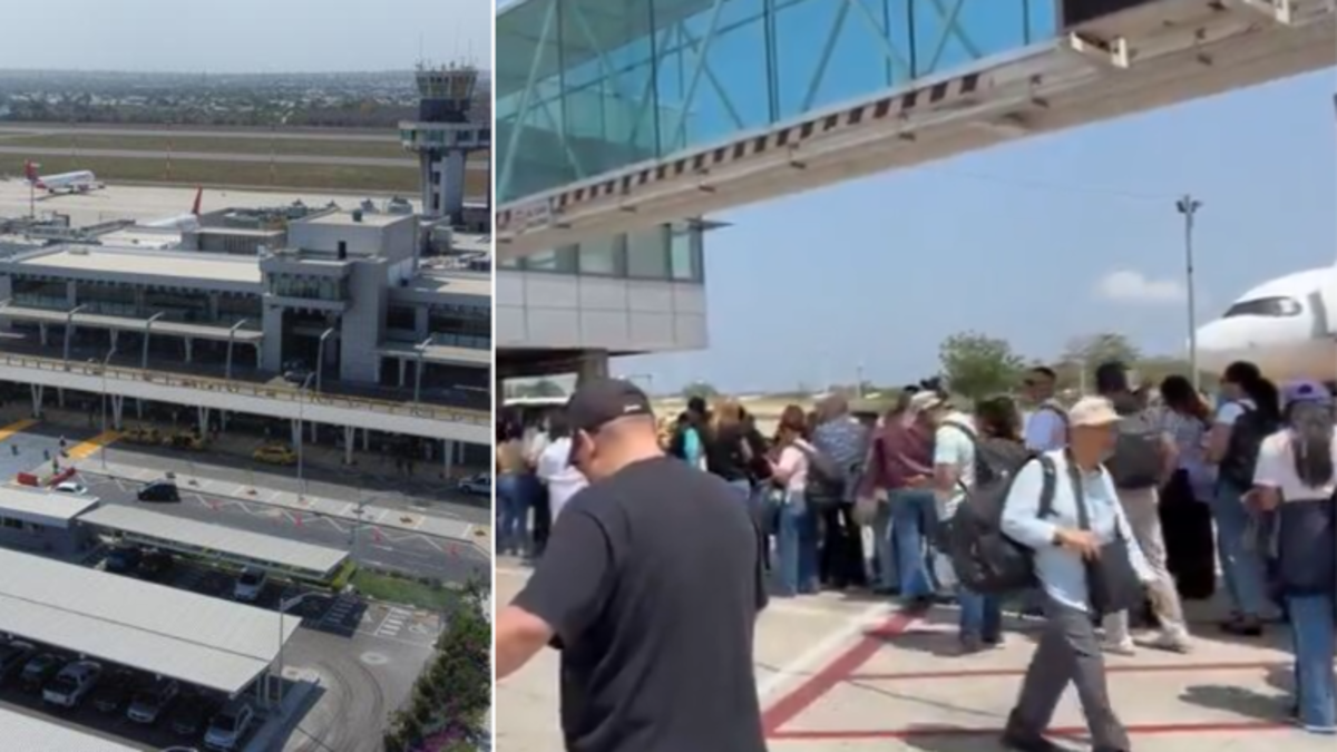 Pasajeros vivieron momentos de pánico en el aeropuerto Ernesto Cortissoz de Barranquilla por una supuesta amenaza de bomba que fue descartada

 – Tinta clara