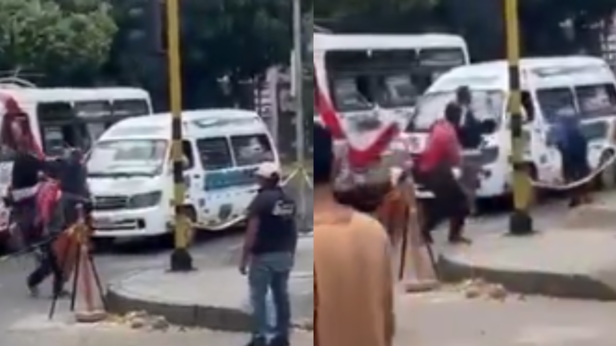 Indignación por un hombre que cometió una infracción de tránsito en Cúcuta, y al ser solicitado por un agente de tránsito, lo agredió

 – Tinta clara