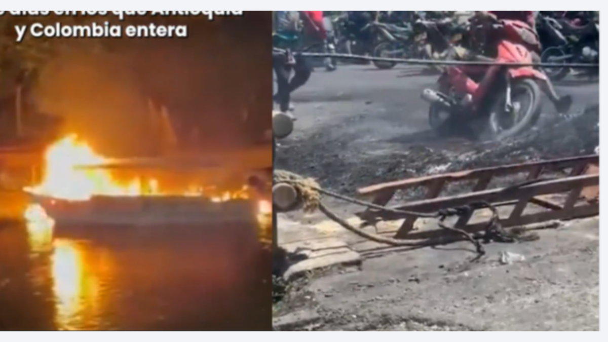 El gobernador de Antioquia denuncia quemas durante el paro minero

 – Tinta clara