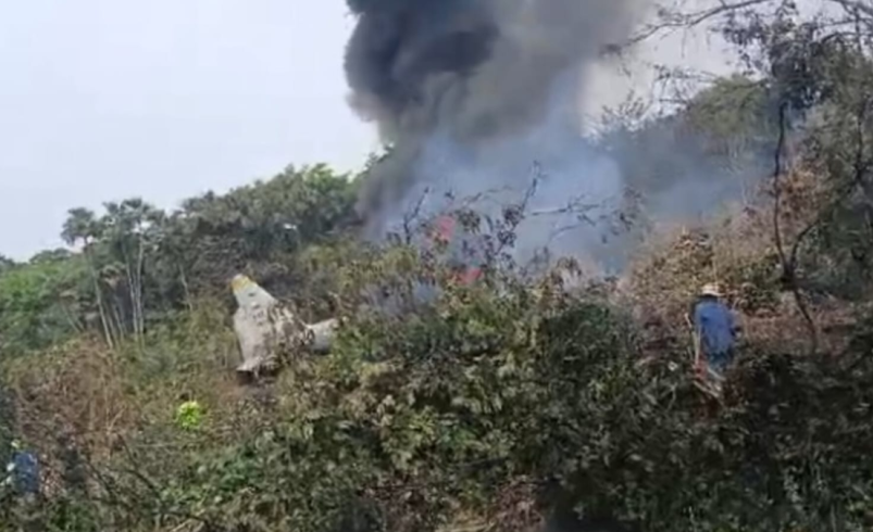 Los videos muestran el pánico del momento.

 – Tinta clara