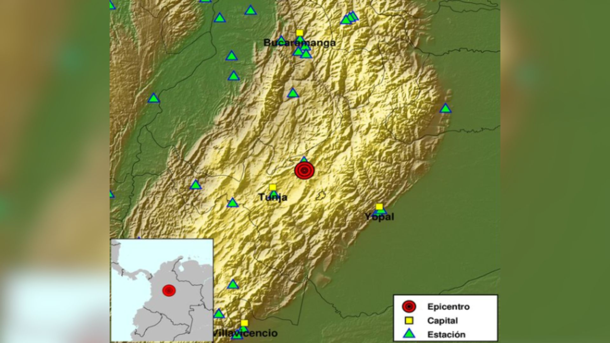 Temblor hoy en Colombia | Servicio Geológico Colombiano reportó un nuevo sismo este 25 de marzo de 2026: aquí detalles

 – Tinta clara