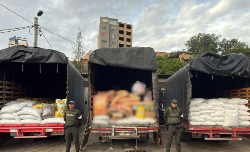 Policía incauta 87 toneladas de alimentos ilegales y 107 kilos de cocaína en Nariño

 – Tinta clara