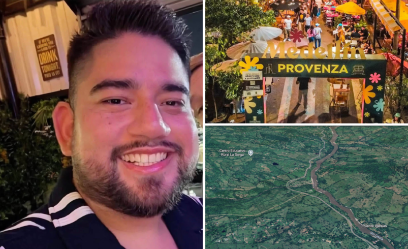 ¿Cómo terminó en Jericó? El recorrido de más de 80 kilómetros de Eric Gutiérrez, asistente de American Airlines, la noche de su muerte en Medellín

 – Tinta clara