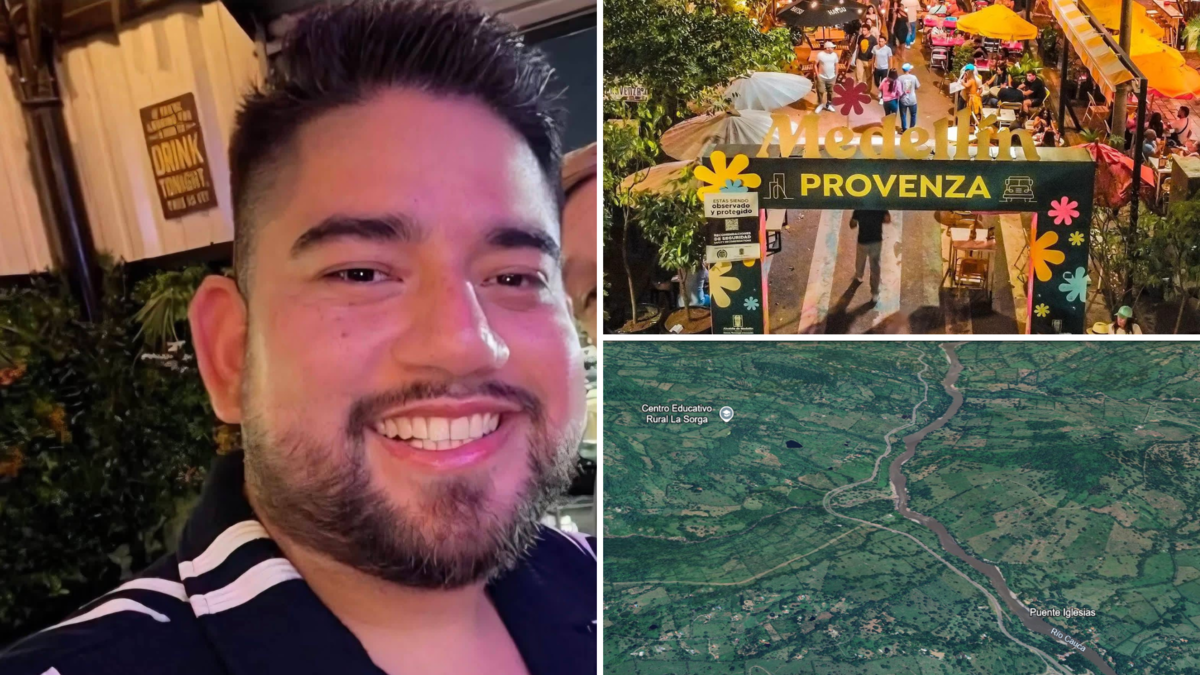 ¿Cómo terminó en Jericó? El recorrido de más de 80 kilómetros de Eric Gutiérrez, asistente de American Airlines, la noche de su muerte en Medellín

 – Tinta clara