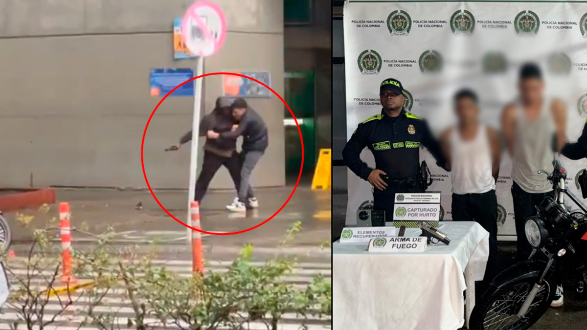 Ciudadano en Medellín enfrentó a delincuentes y logró que la Policía los capturara

 – Tinta clara